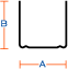 DURO-STEEL Dry-Wall Ceiling Perimeter Profile