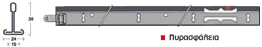 Safe-Lock T-Grid Suspension system MAIN RUNNERS